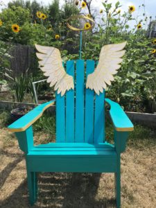 Wing and a Prayer chair